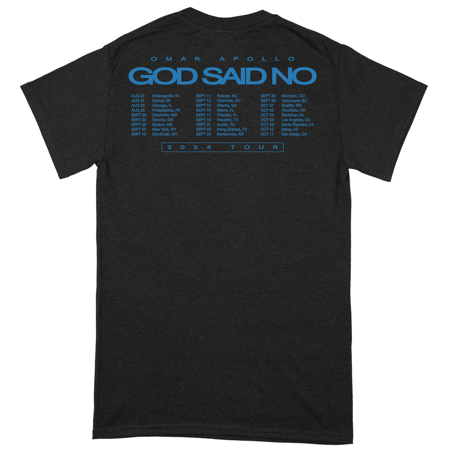 Anatomical Tour Tee (Black)