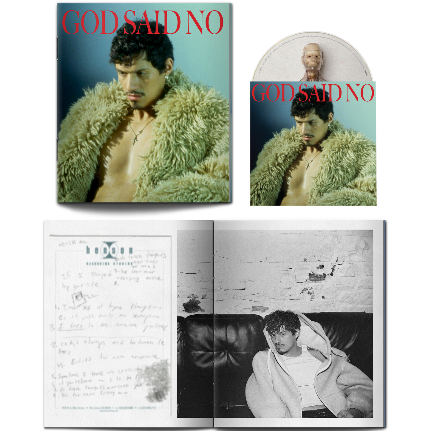 God Said No Limited-Edition Photo Zine w/ CD