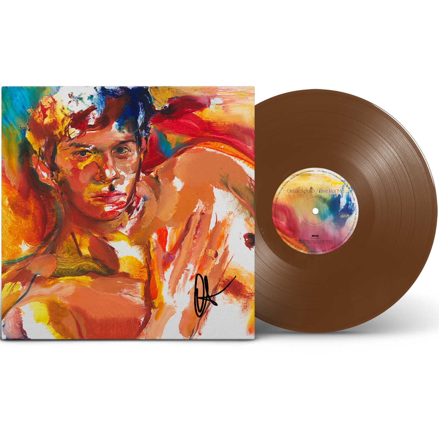 Live For Me Vinyl Autographed (Brown)