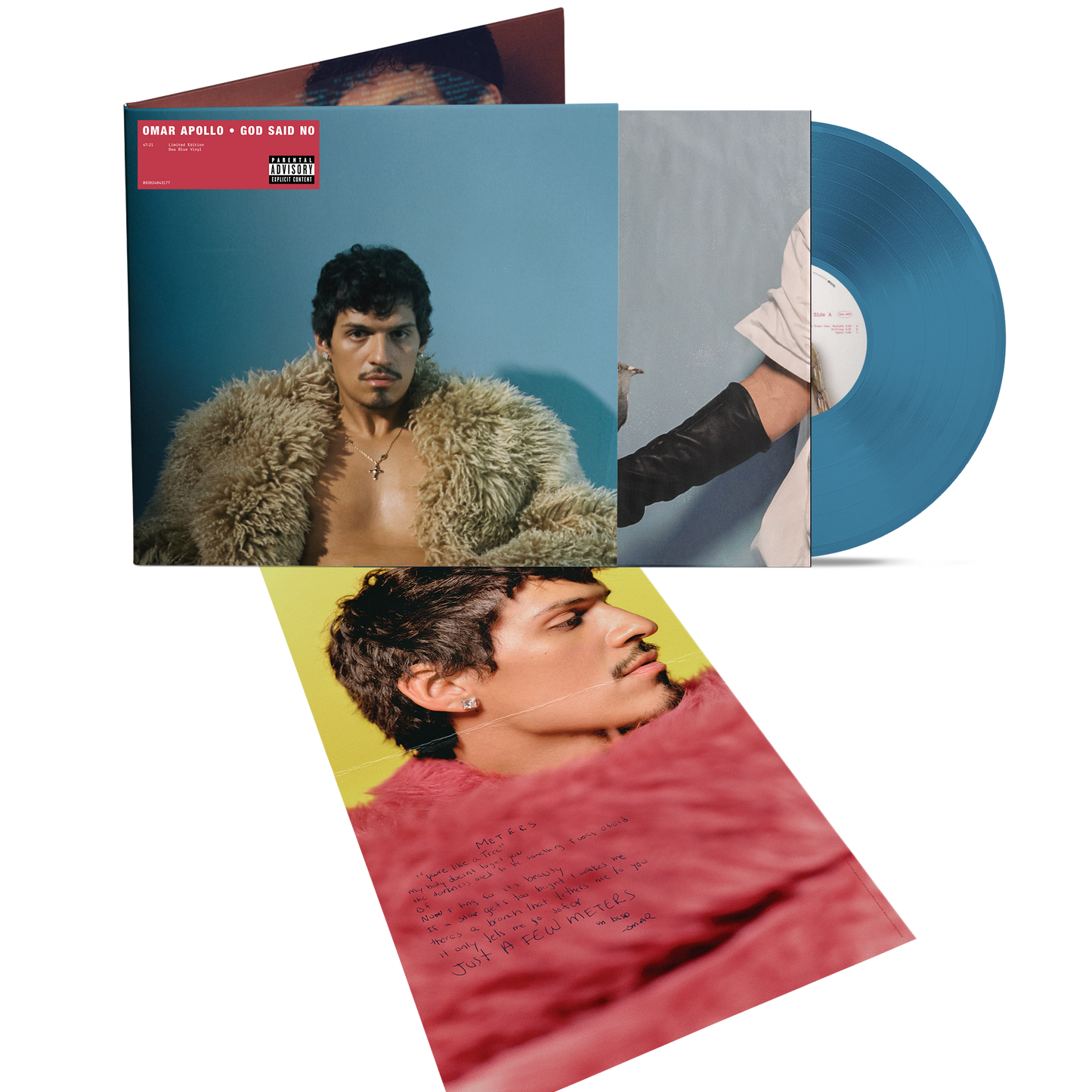 God Said No Vinyl (Sea Blue)