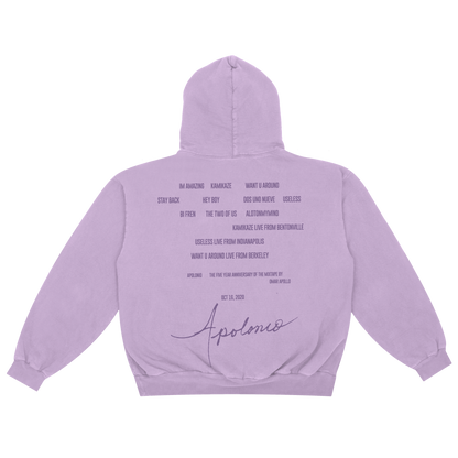 Apolonio Anniversary Hoodie (Violet)